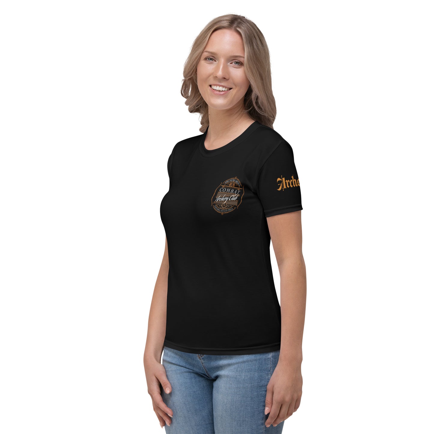 Archers Arena Women's Dryfit Performance Combat archery Team Tee