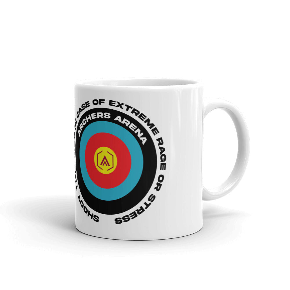 Archers Arena Stress Target Mug